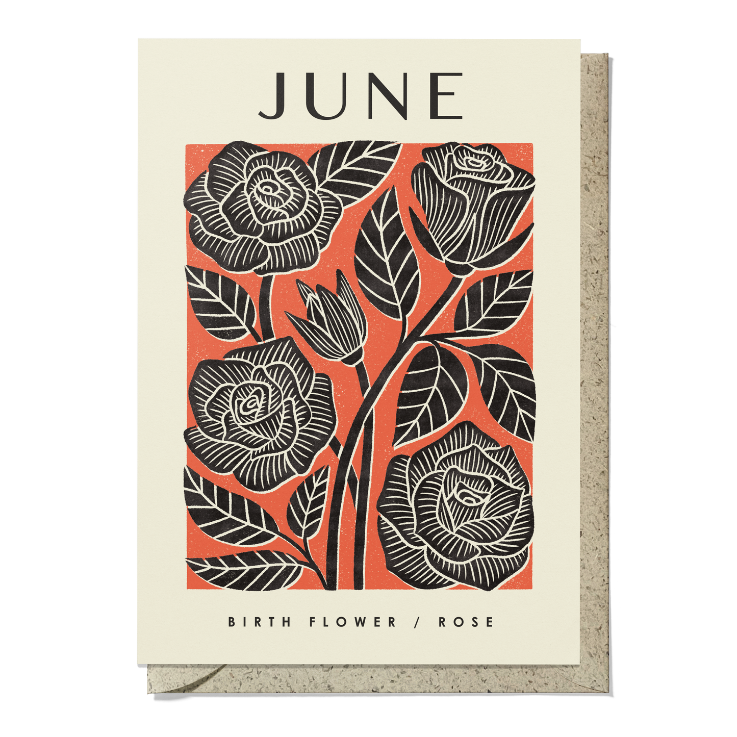 June Rose Reusable Art Card