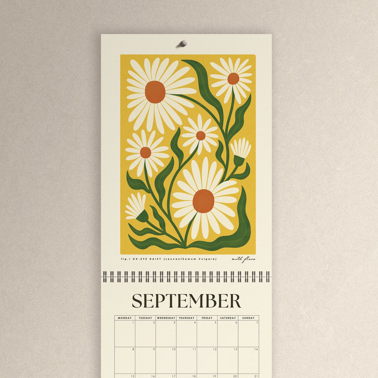2026 Wild Flora Wall Calendar