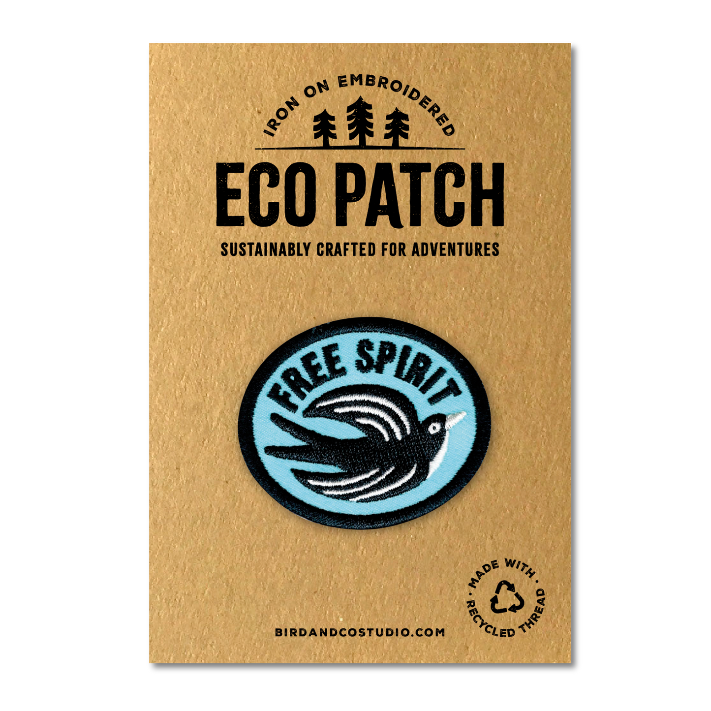 Free Spirit Bird Eco Patch