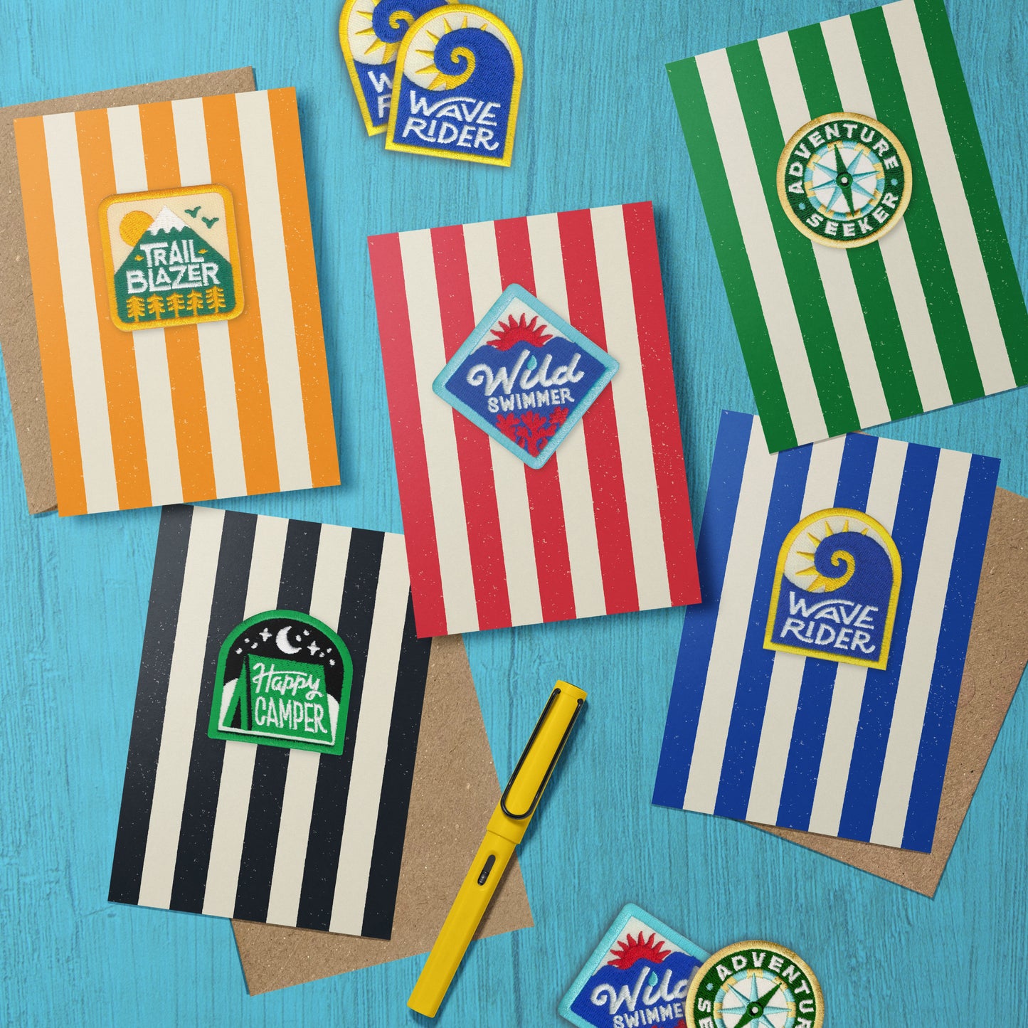 Adventure Seeker Eco Patch Card