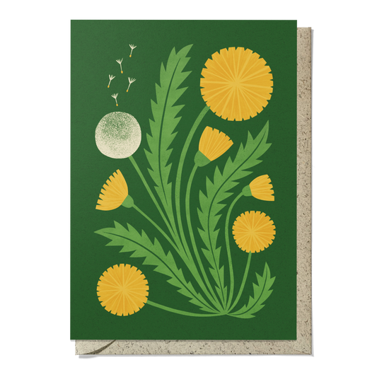 Dandelion Reusable Art Card