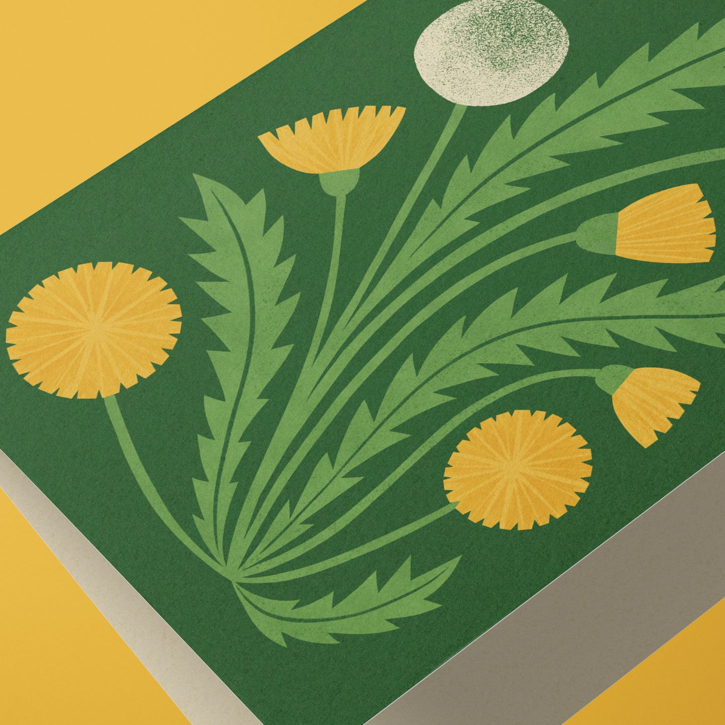Dandelion Reusable Art Card