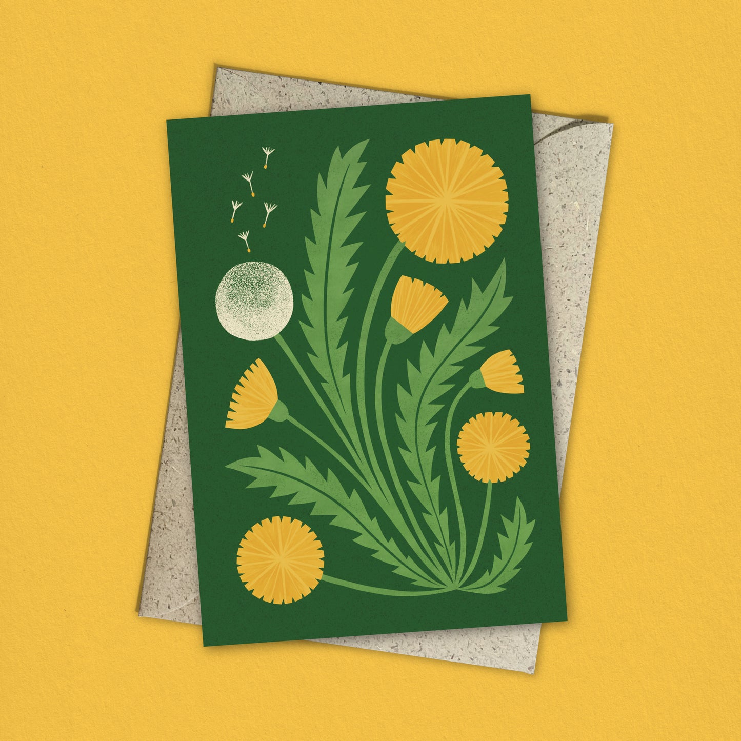 Dandelion Reusable Art Card