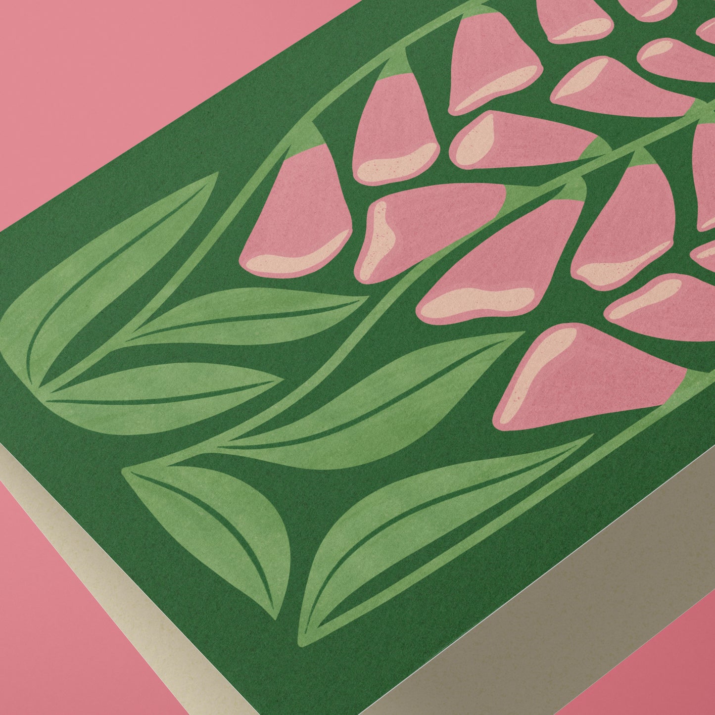 Foxglove Reusable Art Card