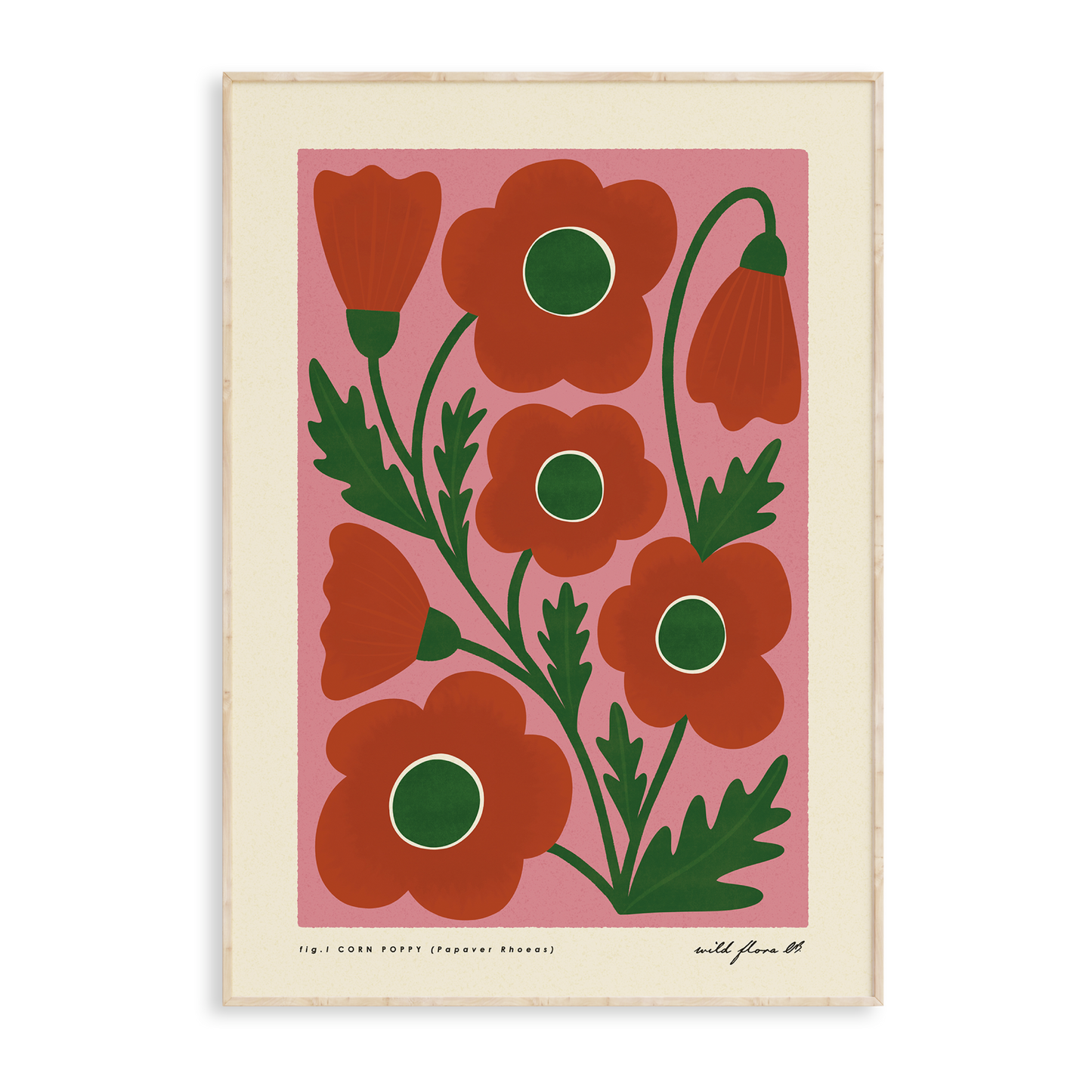 Corn Poppy Art Print
