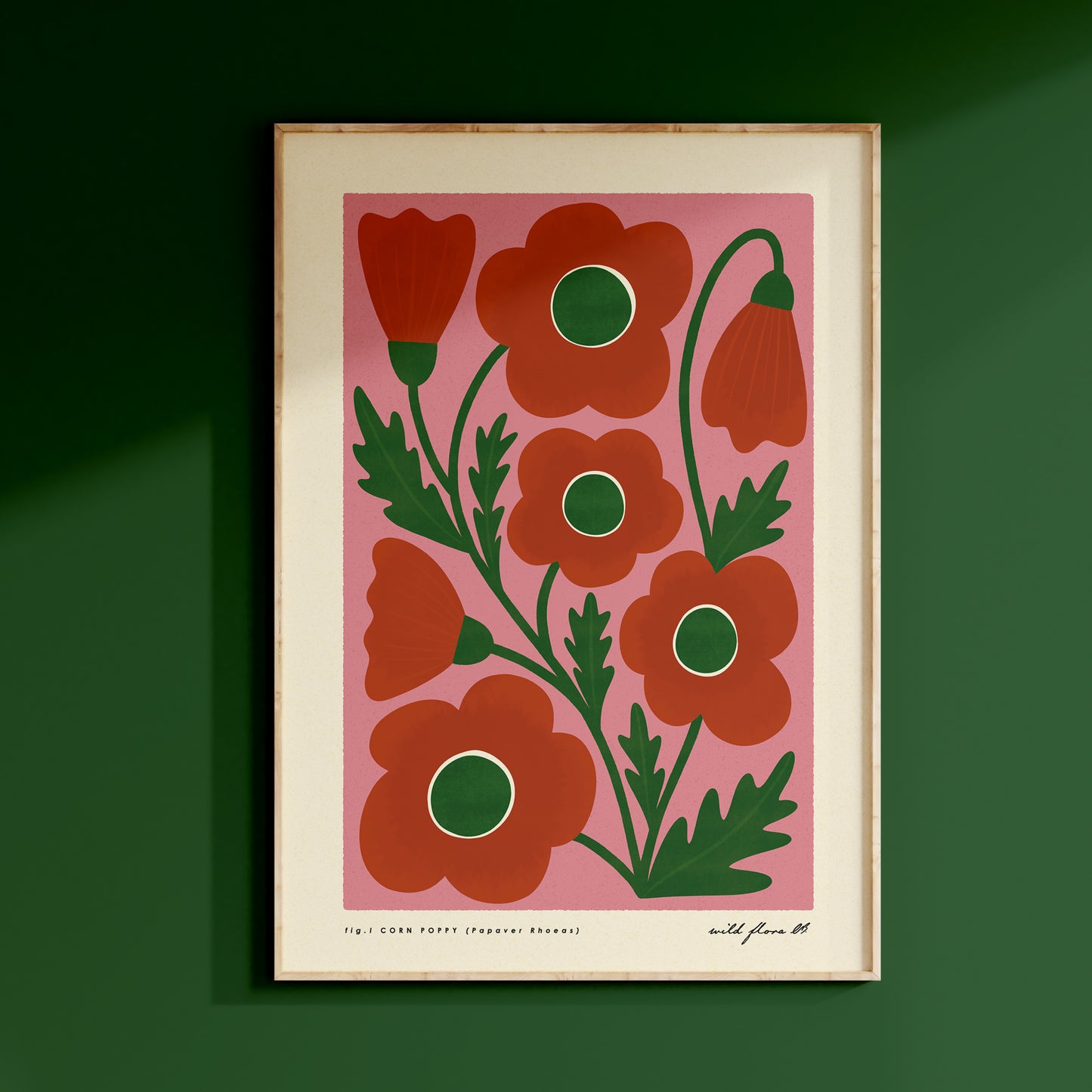 Corn Poppy Art Print
