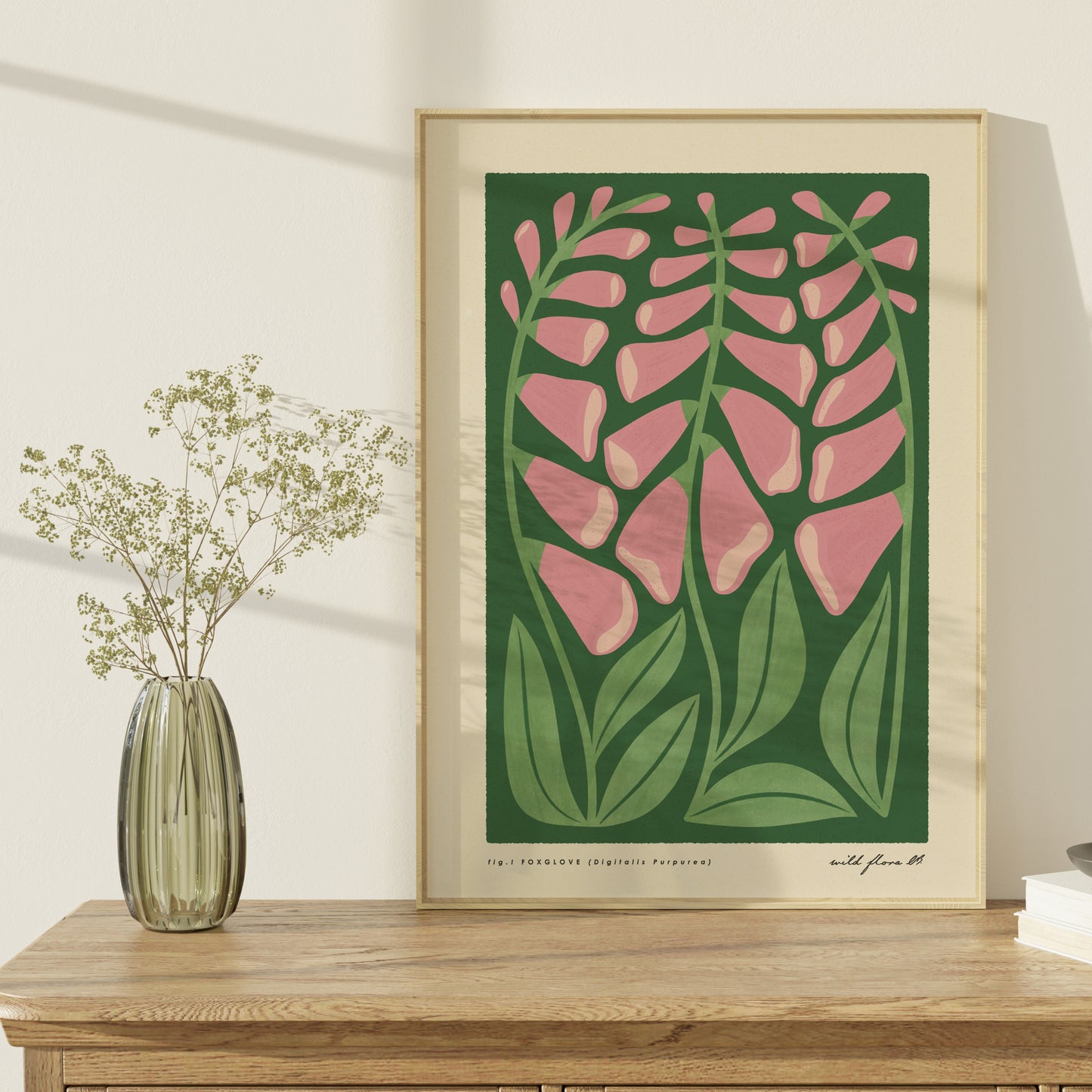 Foxglove Art Print
