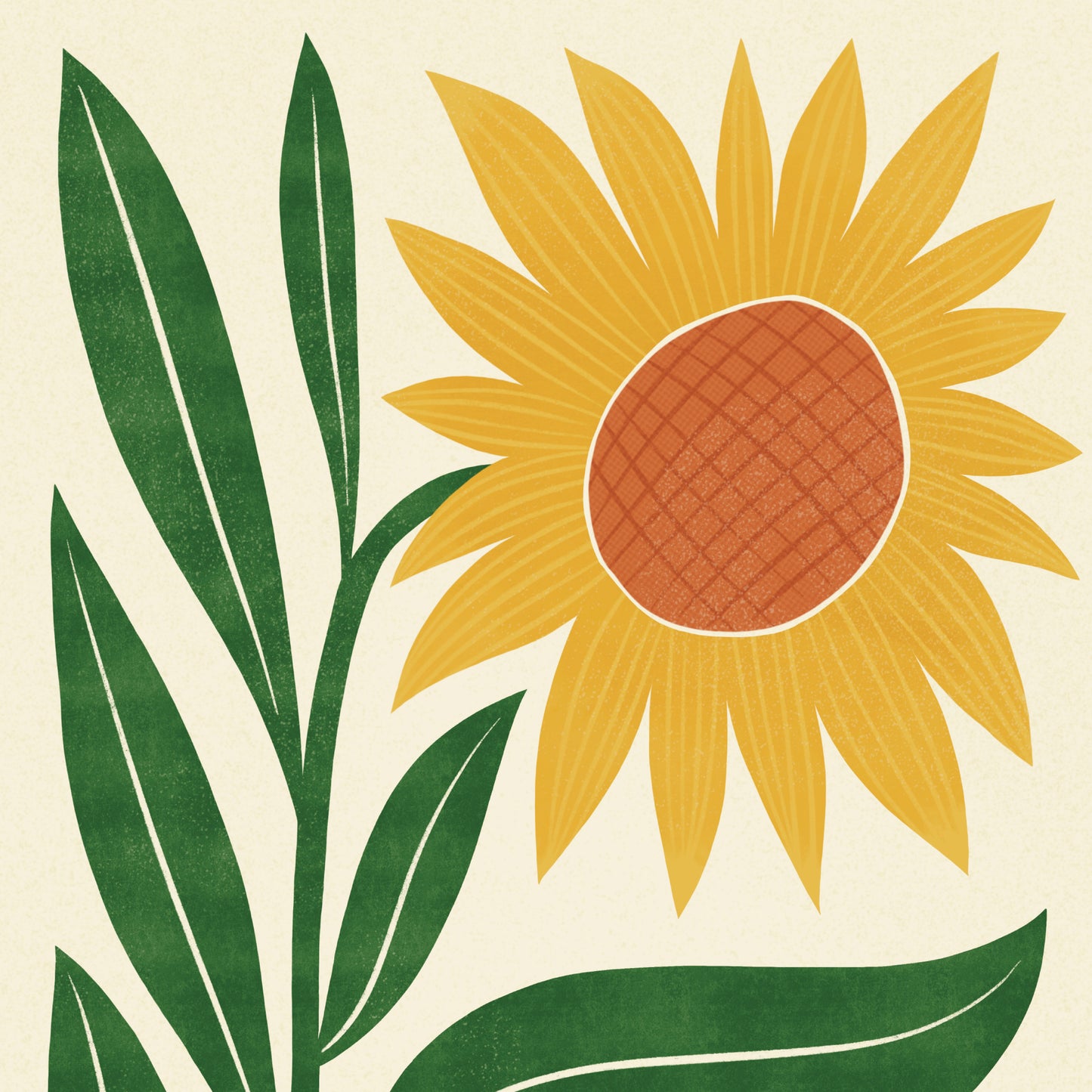 Sunflower Art Print