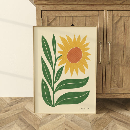 Sunflower Art Print