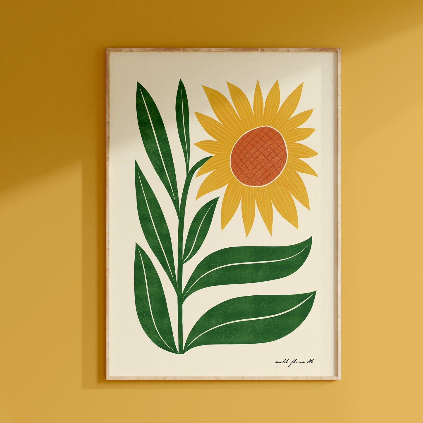 Sunflower Art Print