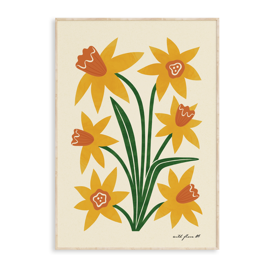 Daffodil Art Print