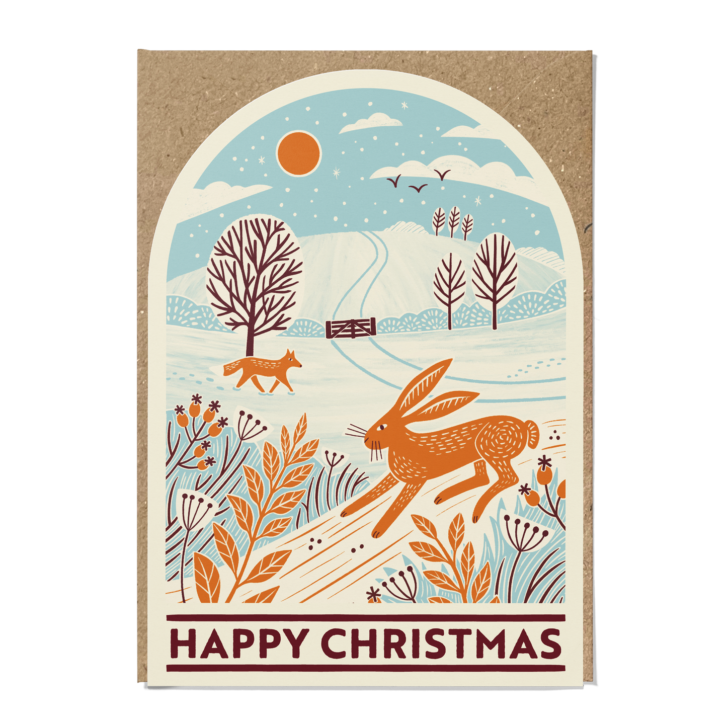 Farmland Wildlife Charity Christmas Card