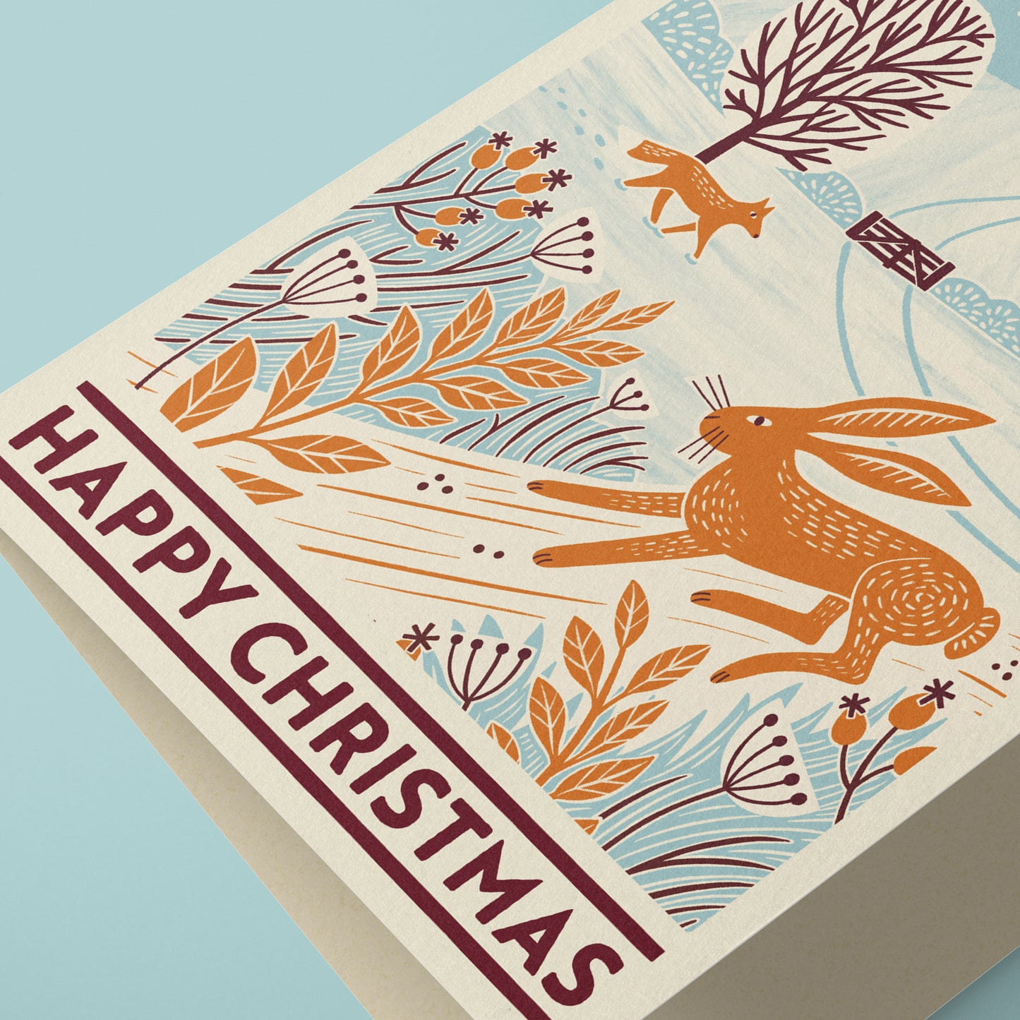 Farmland Wildlife Charity Christmas Card