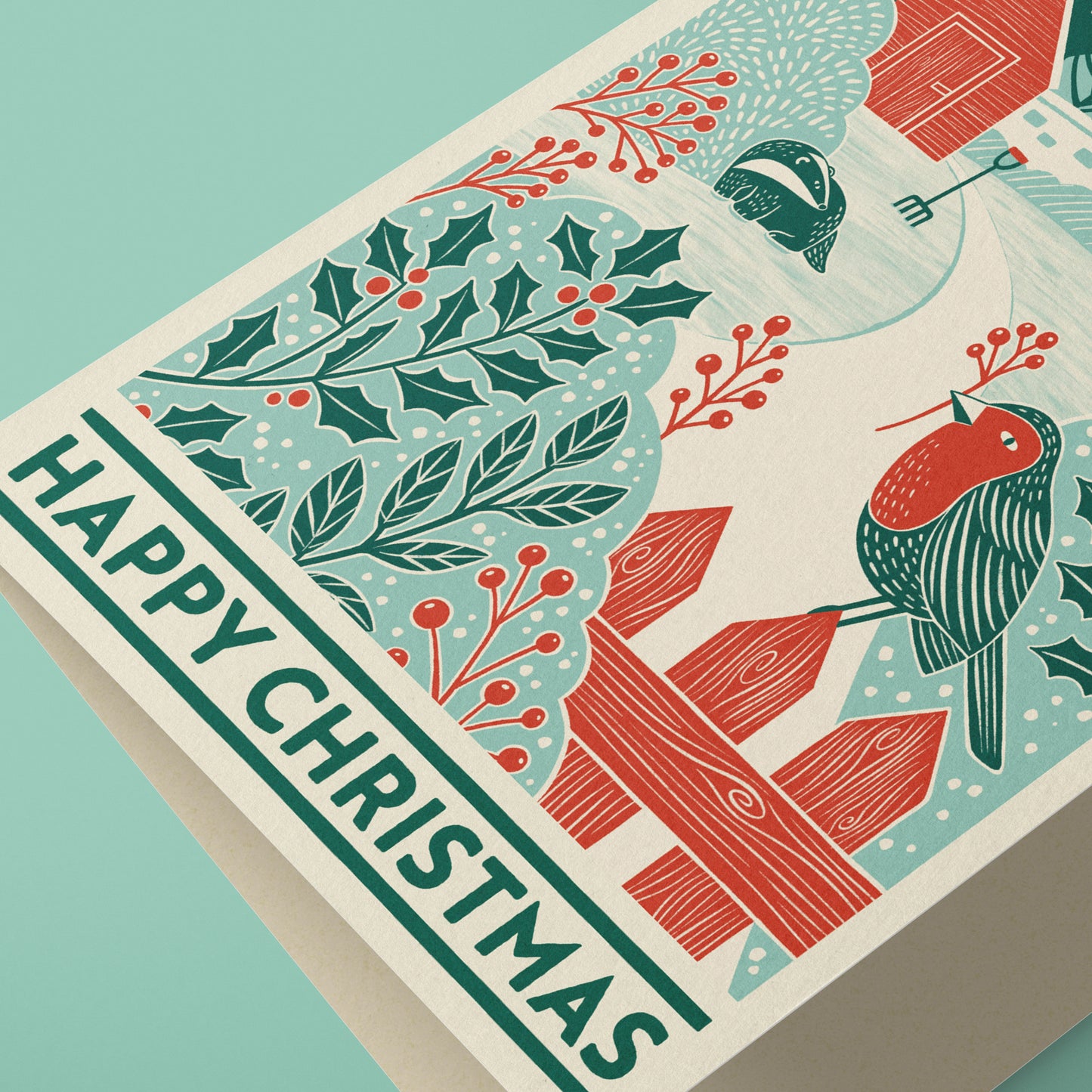 Garden Wildlife Charity Christmas Card