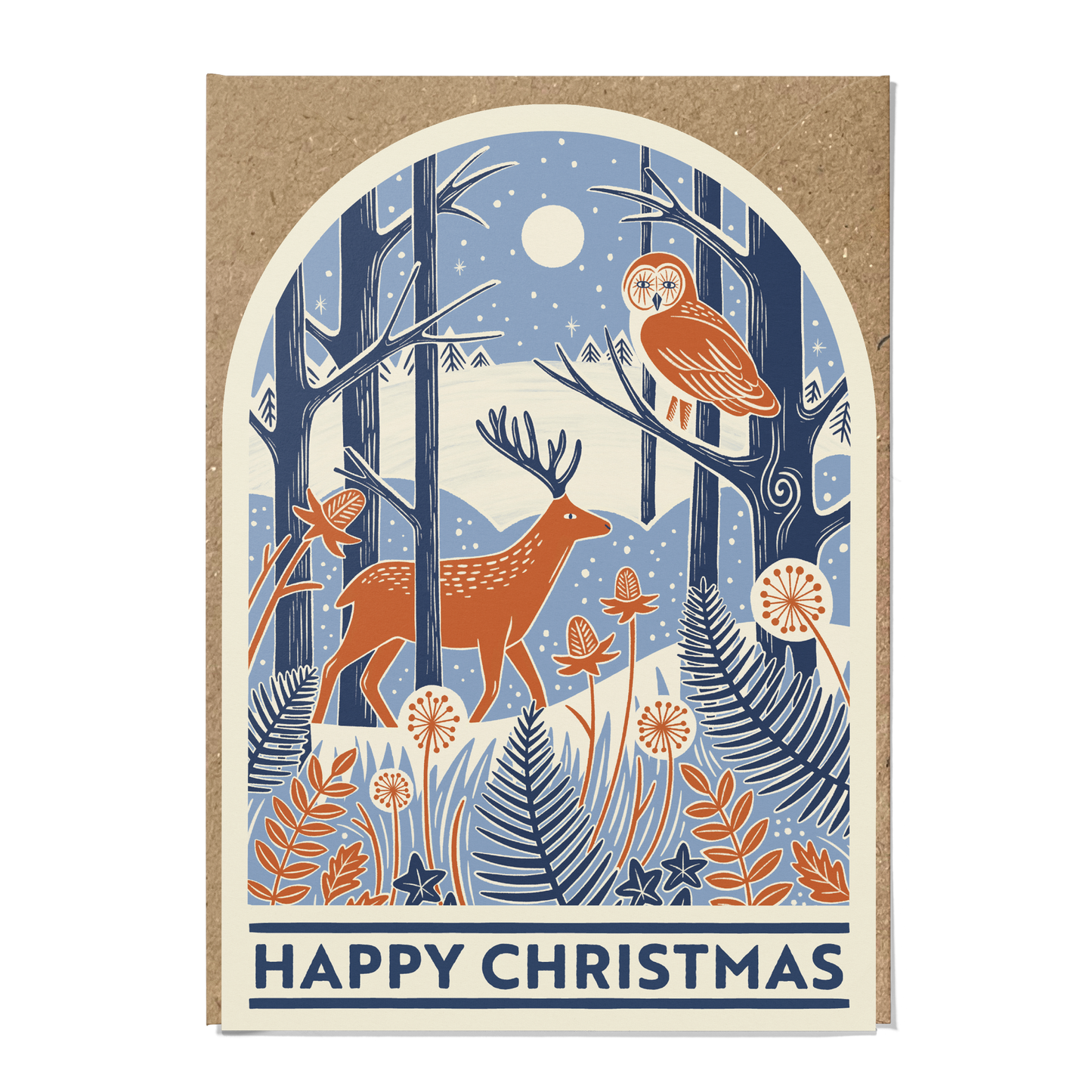 Woodland Wildlife Charity Christmas Card