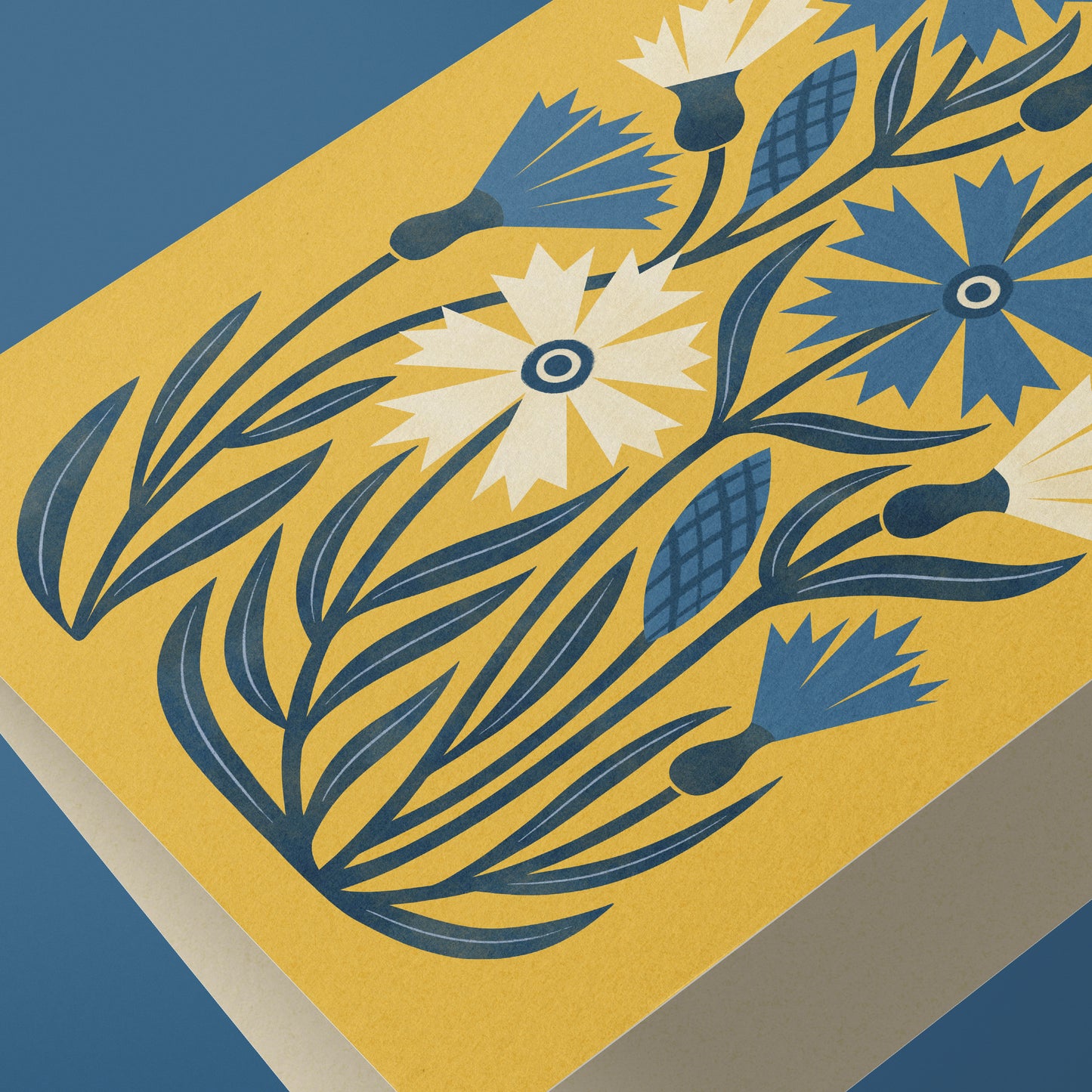 Cornflower Reusable Art Card