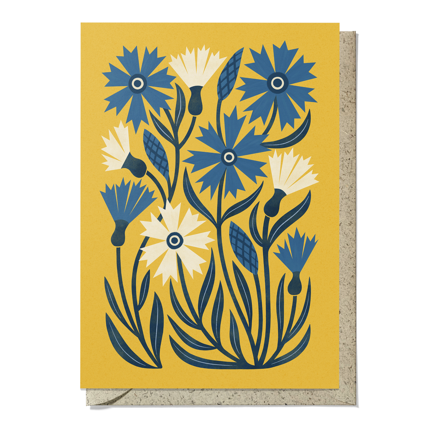 Cornflower Reusable Art Card