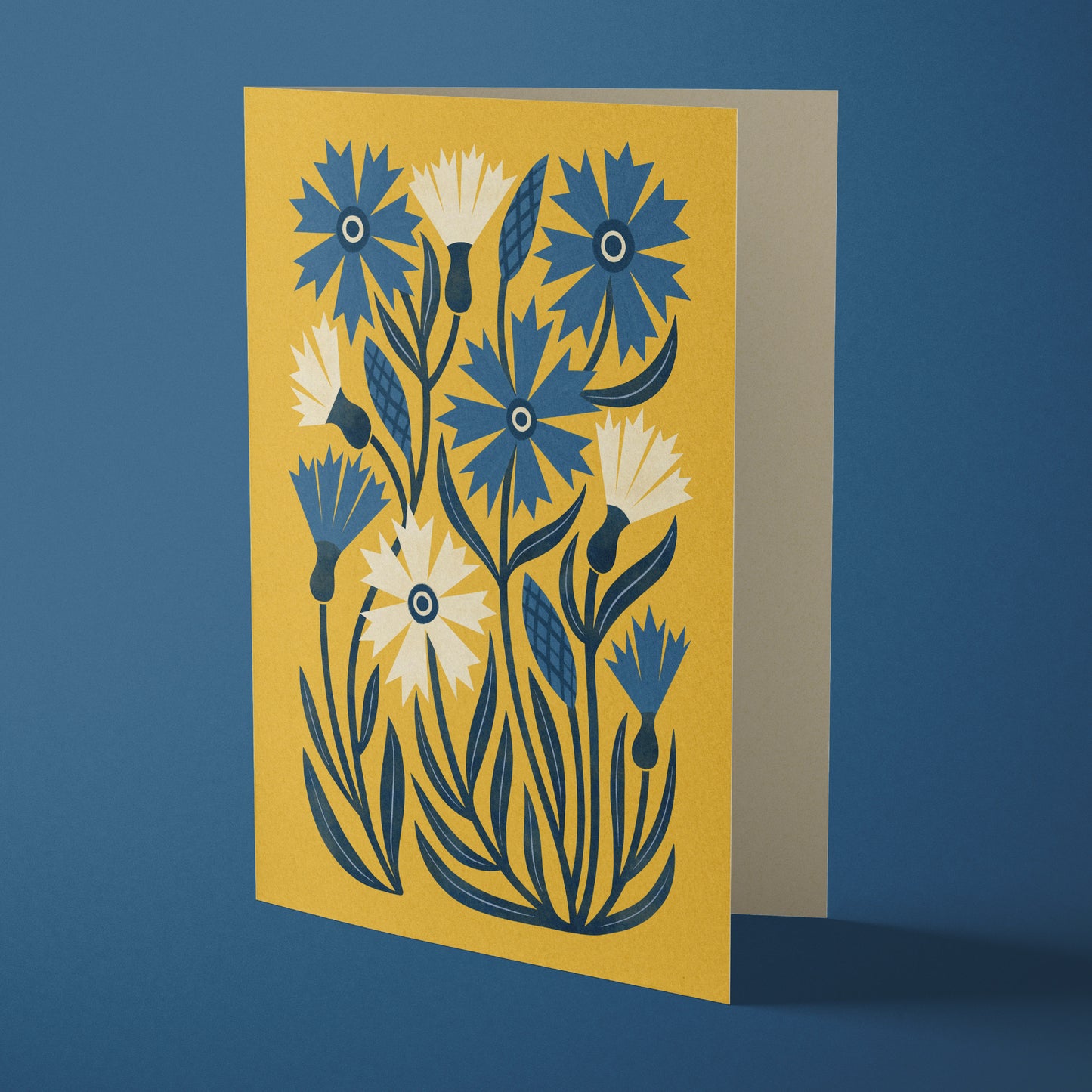 Cornflower Reusable Art Card