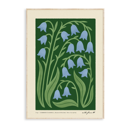 Bluebell Art Print