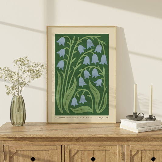 Bluebell Art Print