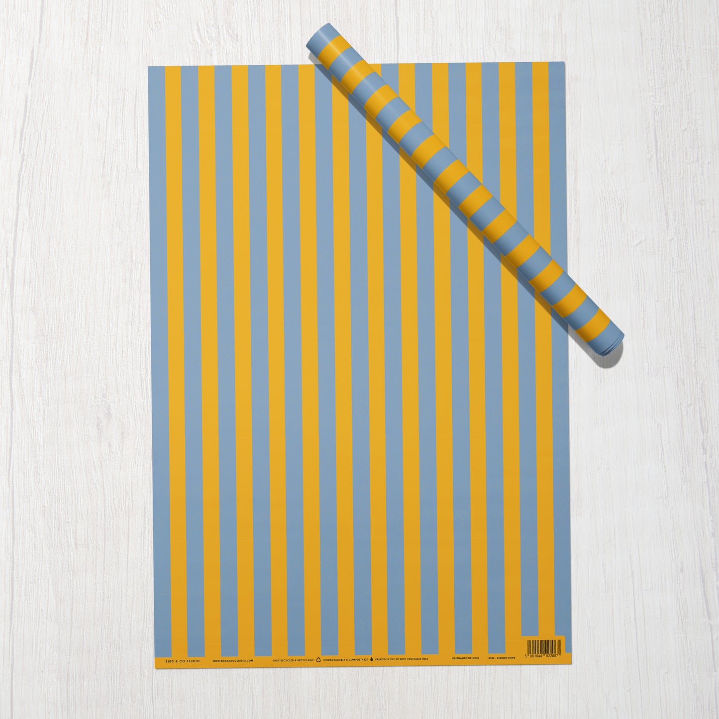 Summer Stripe Eco Gift Wrap