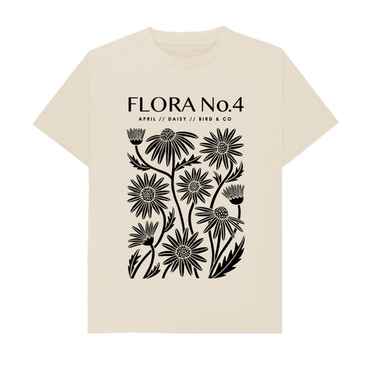 April Daisy – Unisex Birth Flora Tshirt