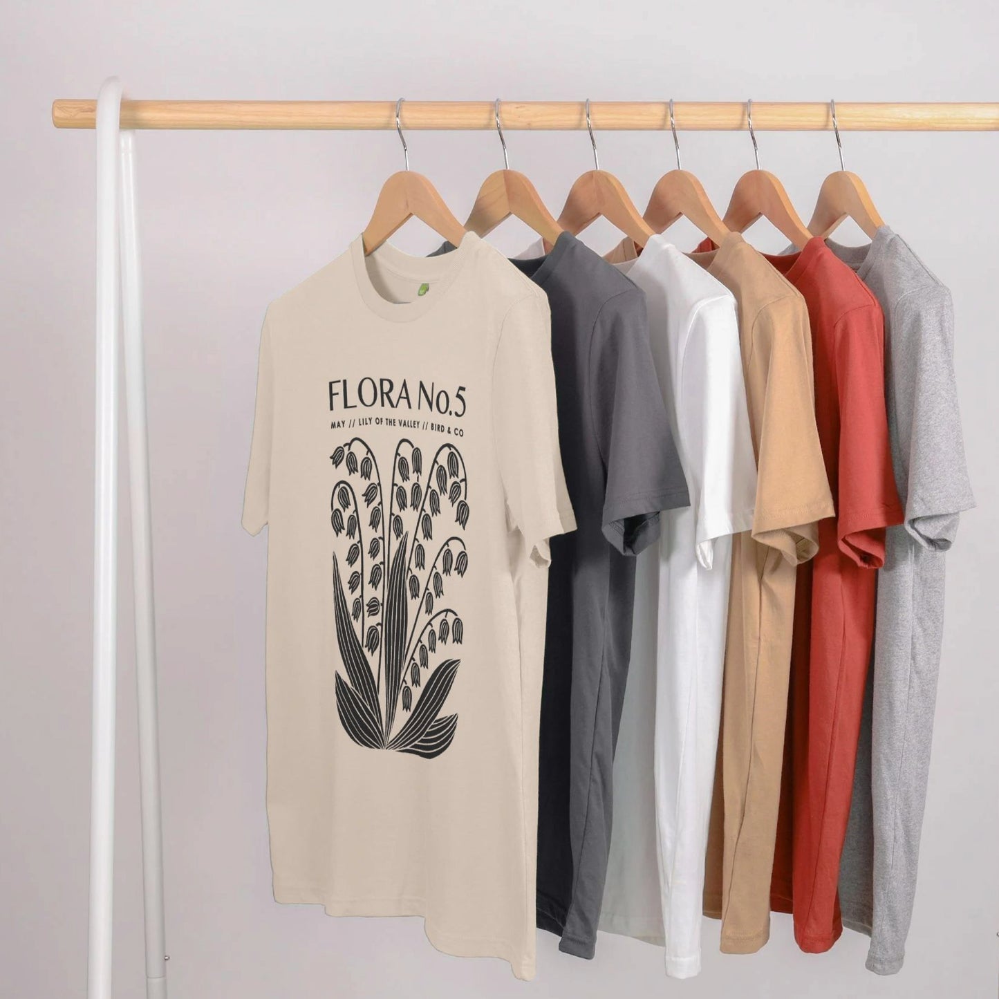 May Lily of the Valley – Unisex Birth Flora Tshirt