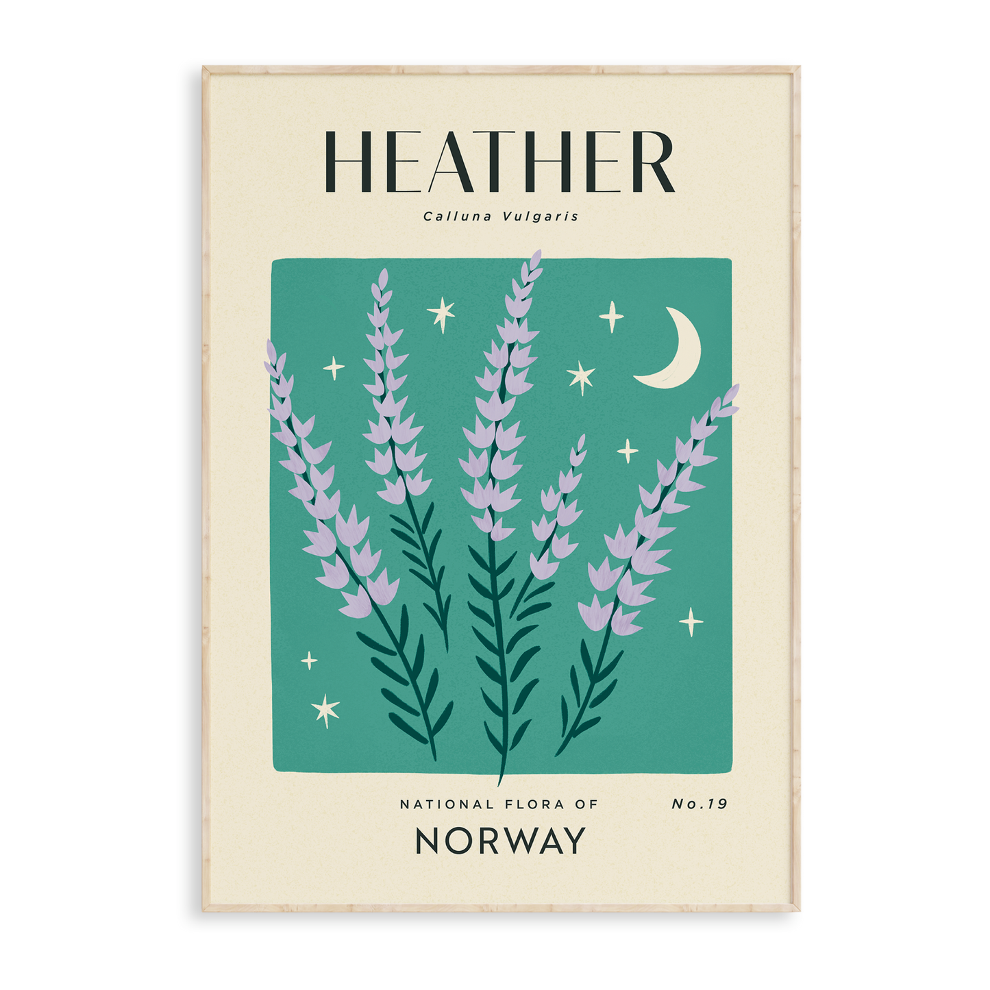 Heather of Norway Art Print