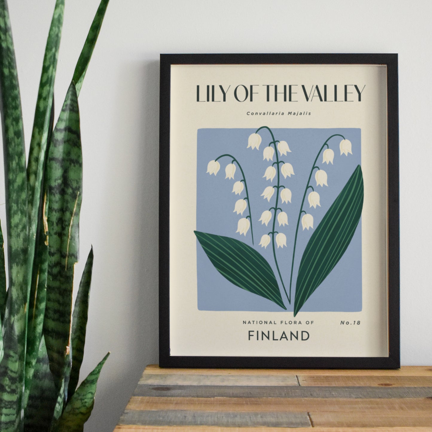 Lily of the Valley of Finland Art Print