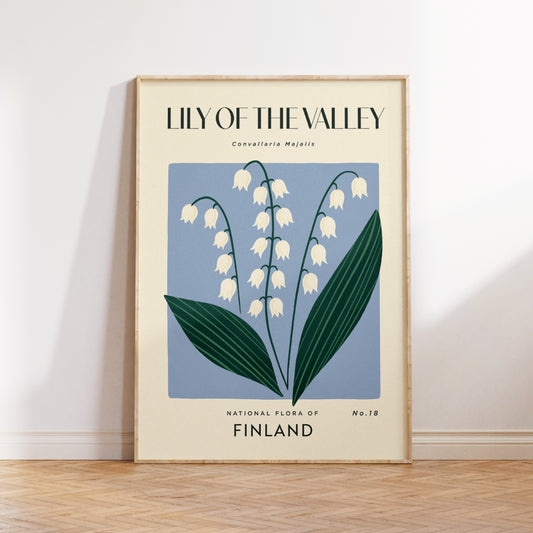 Lily of the Valley of Finland Art Print
