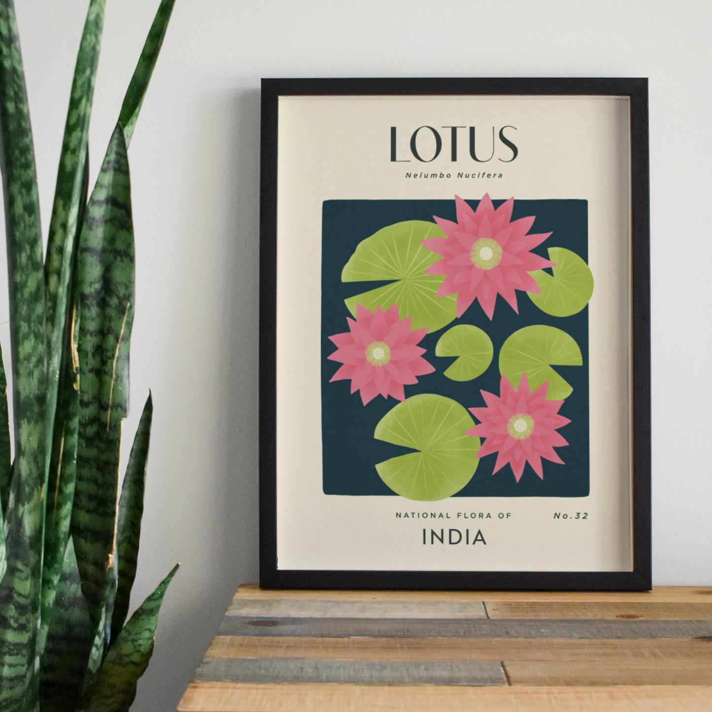 Lotus of India Art Print