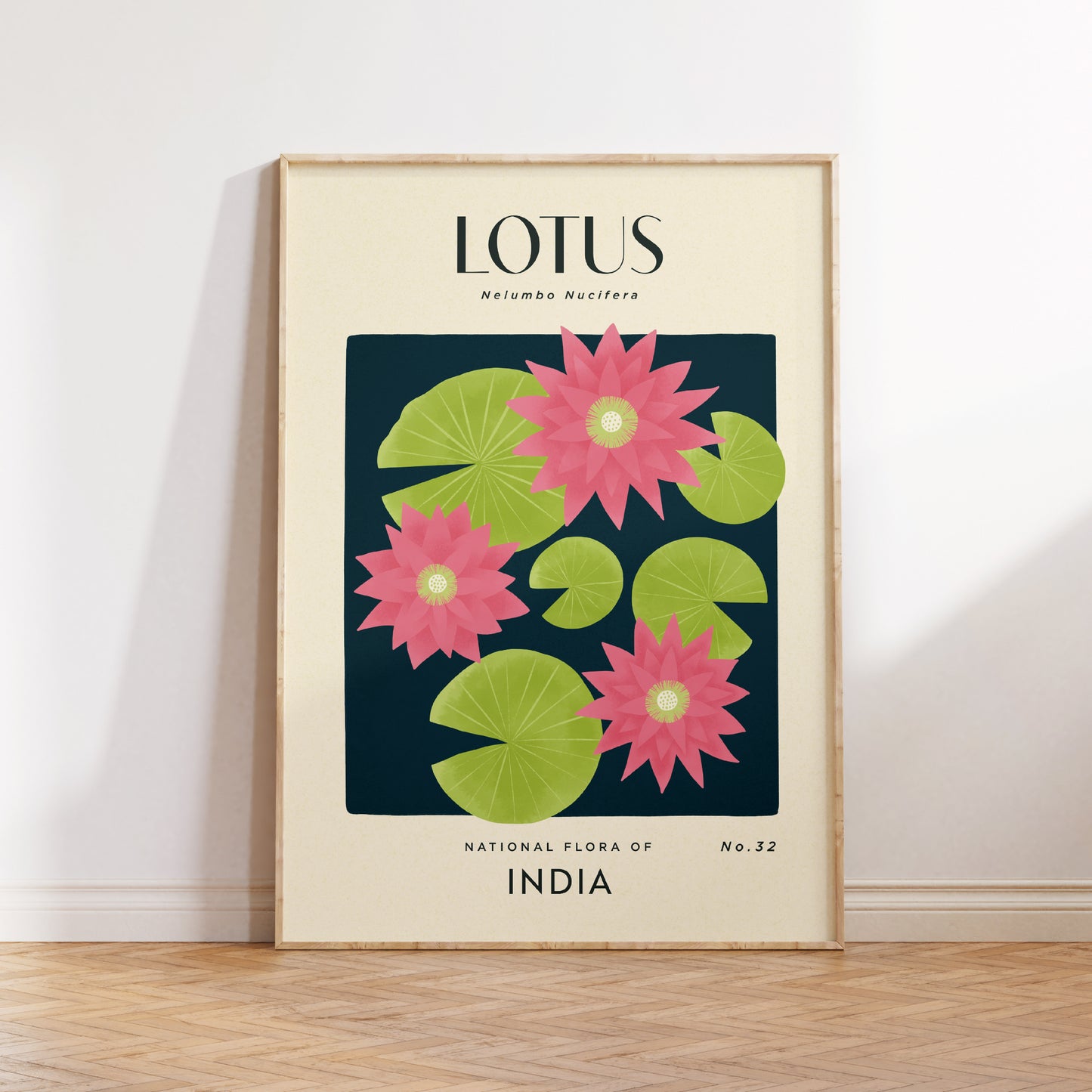 Lotus of India Art Print