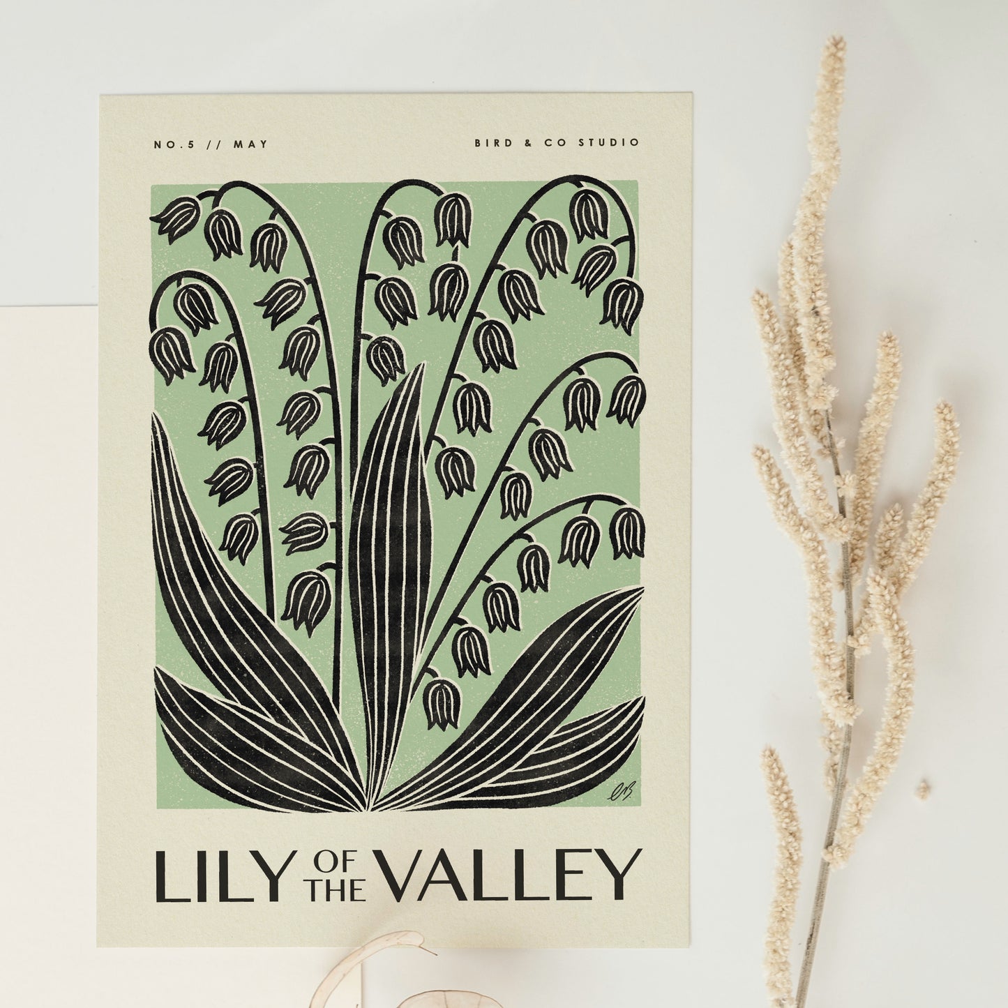 May Lily Of The Valley Art Print
