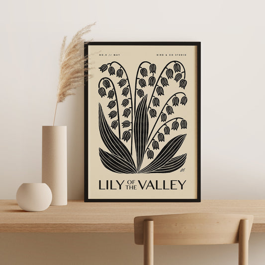 May Lily Of The Valley Art Print