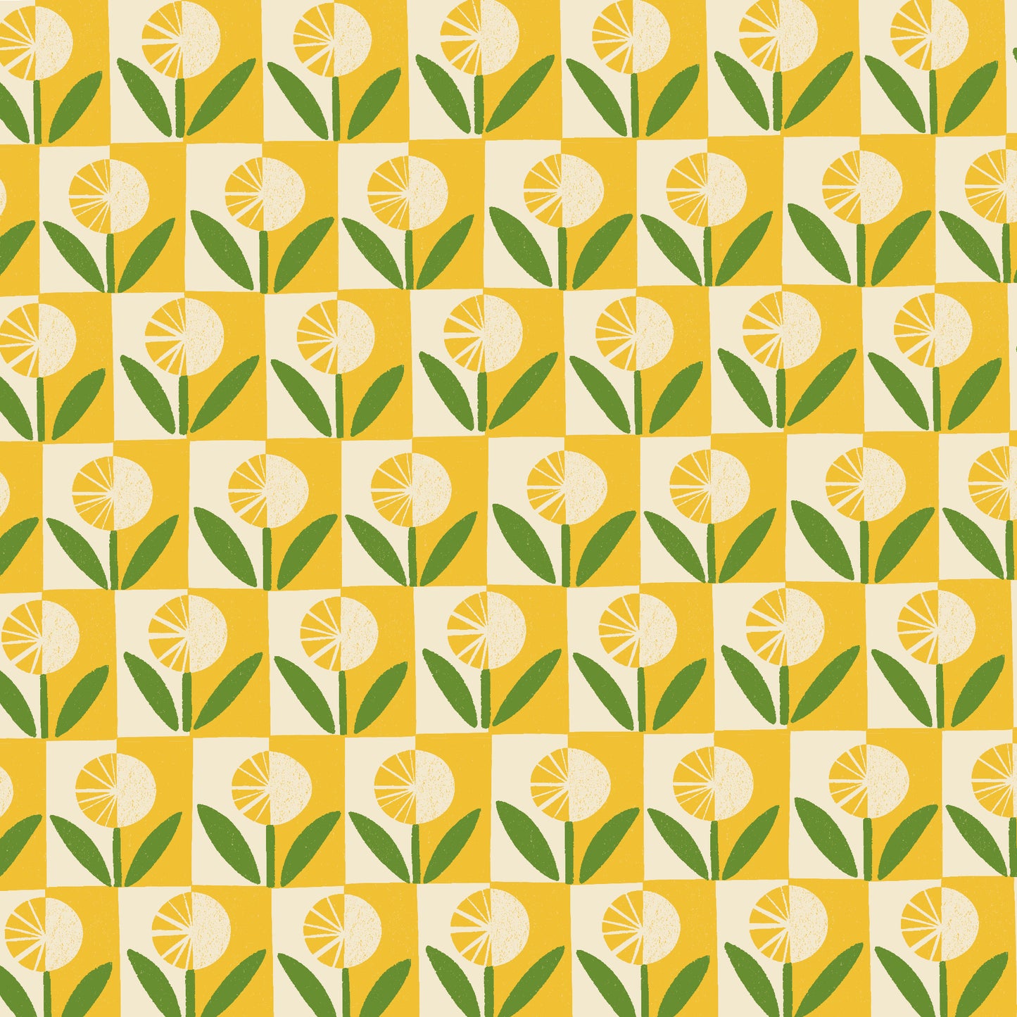Geo Dandelion Eco Gift Wrap