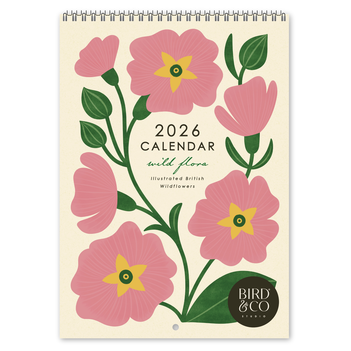 2026 Wild Flora Wall Calendar