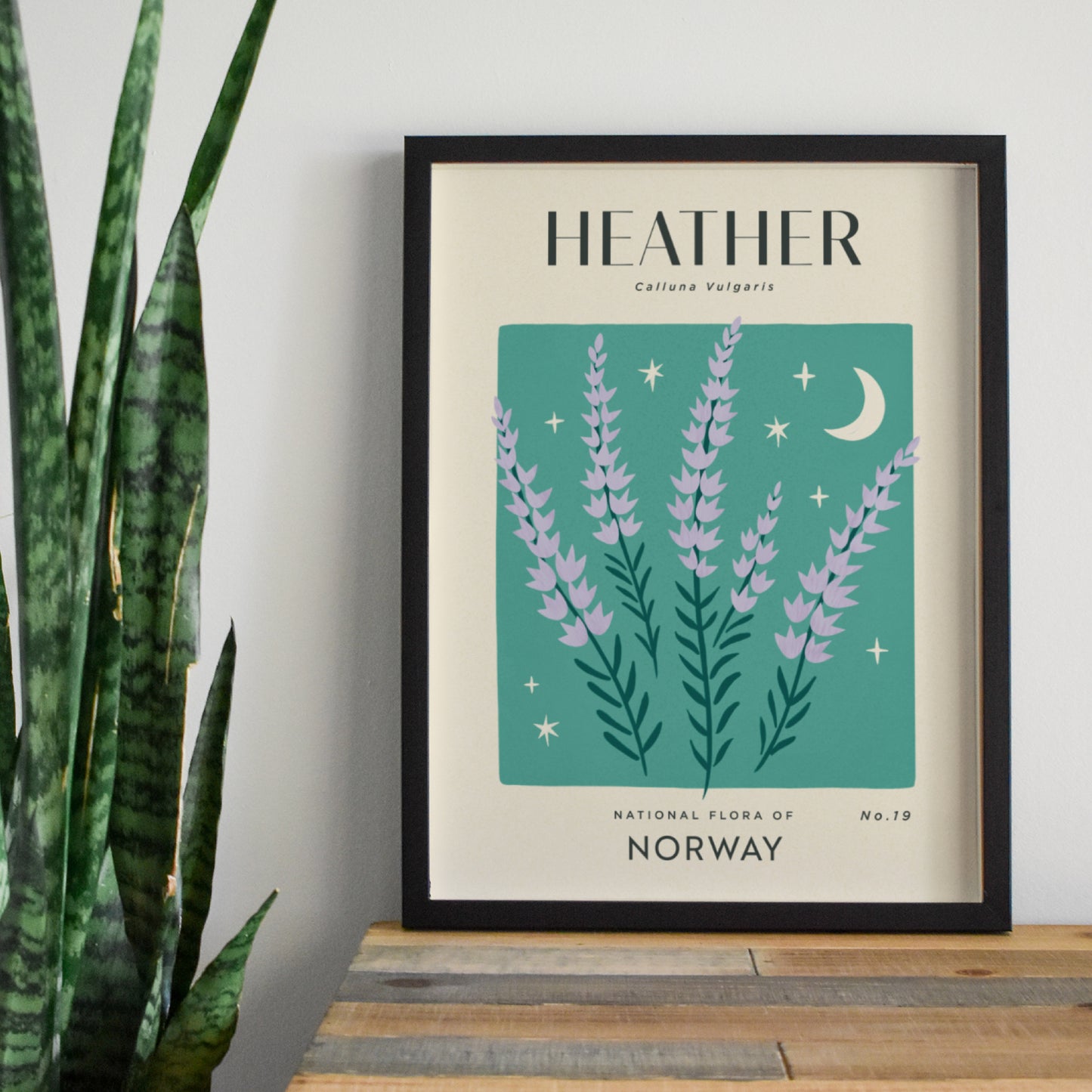 Heather of Norway Art Print