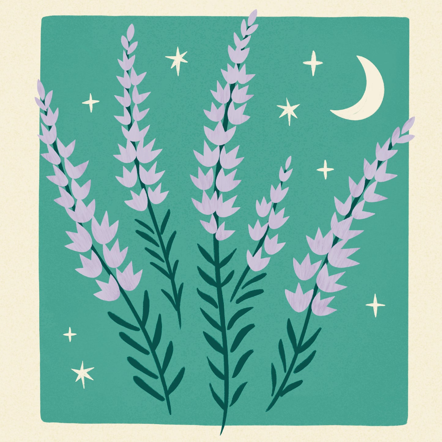 Heather of Norway Art Print