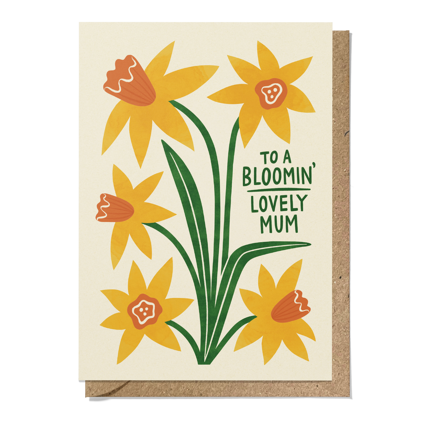Daffodil Greeting Card