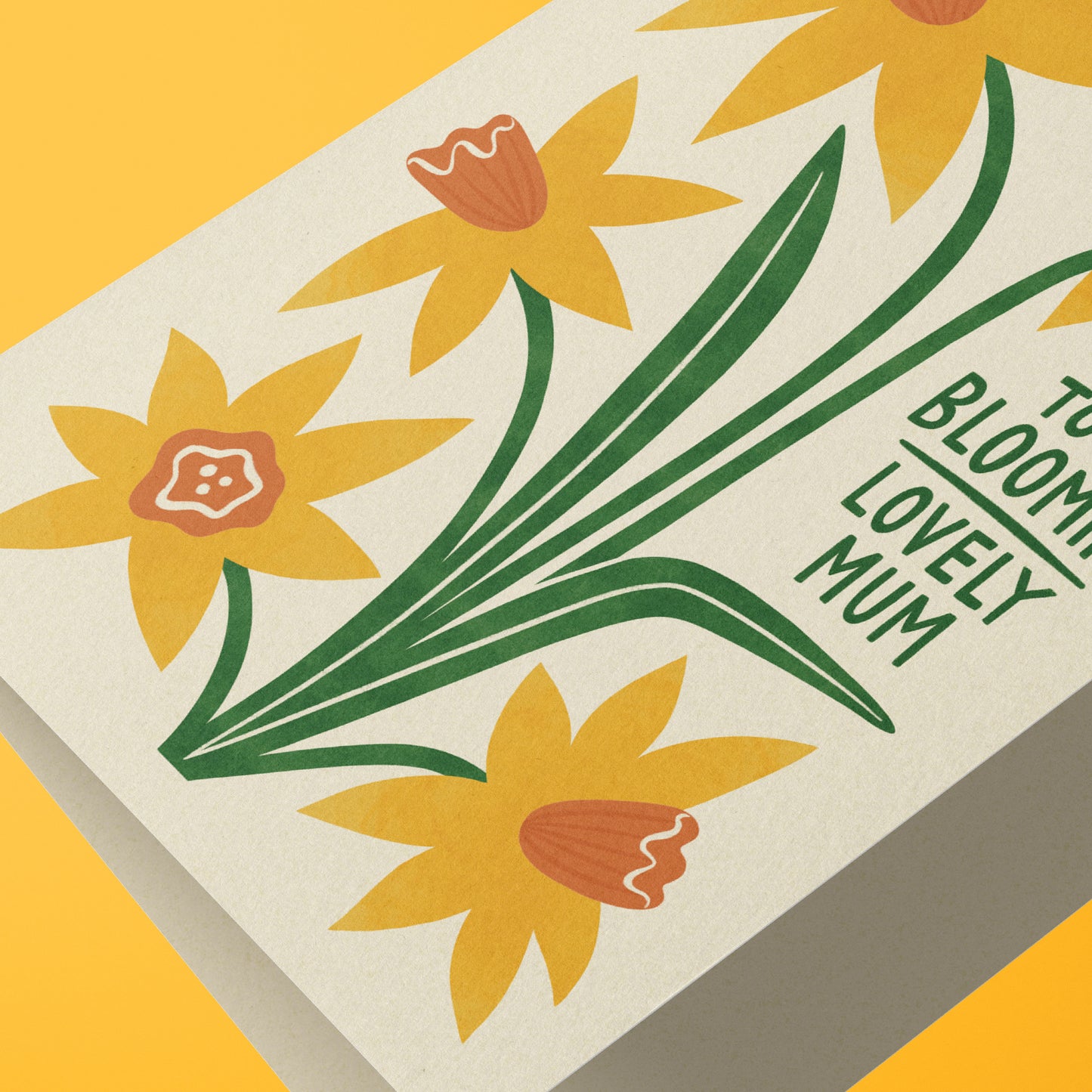 Daffodil Greeting Card