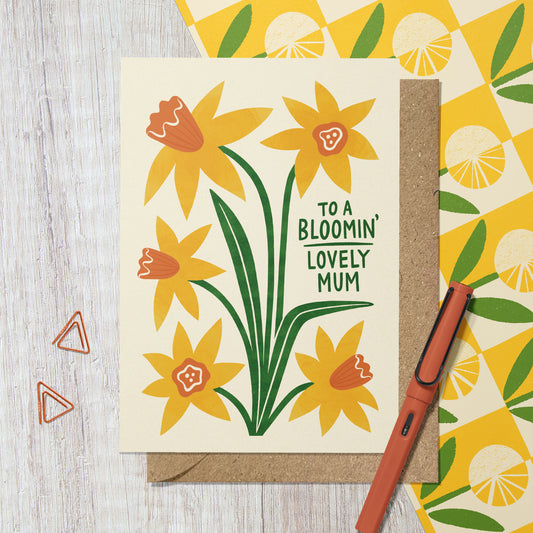 Daffodil Greeting Card