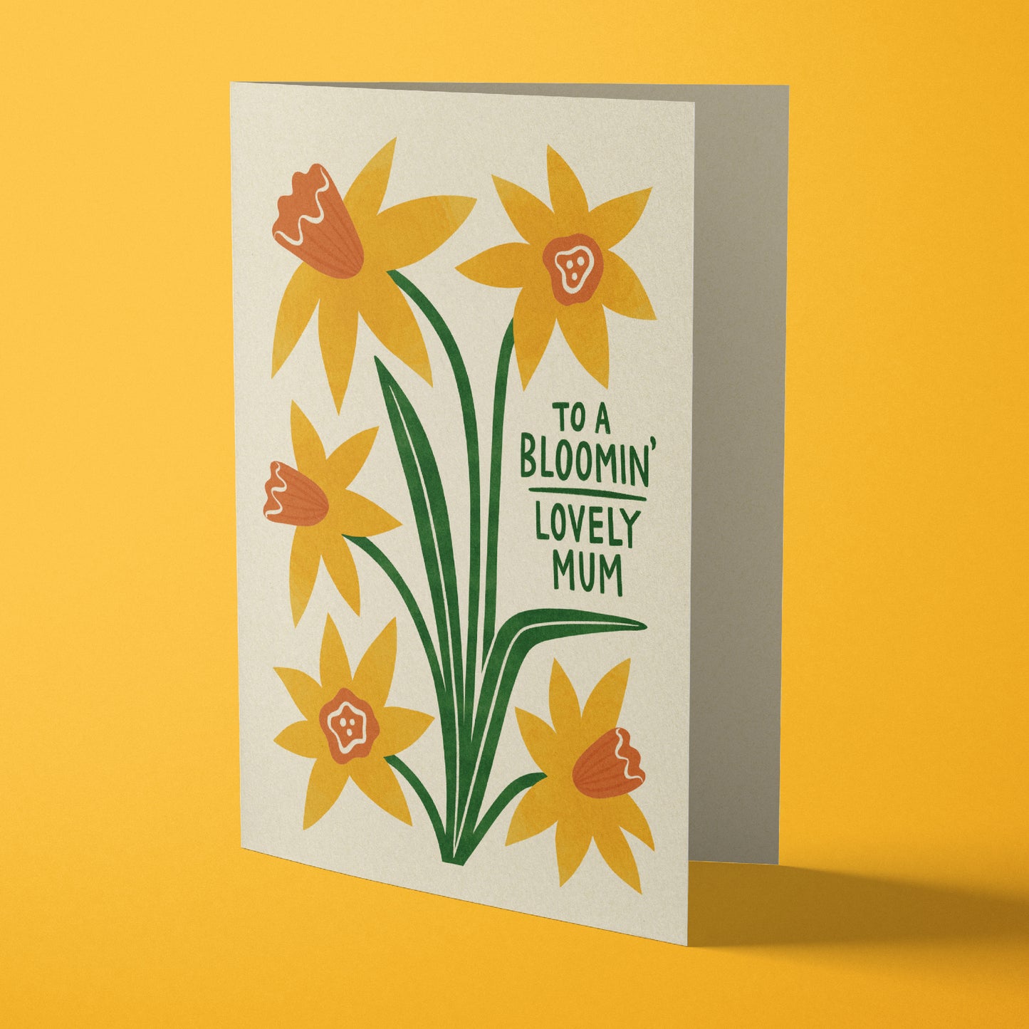 Daffodil Greeting Card