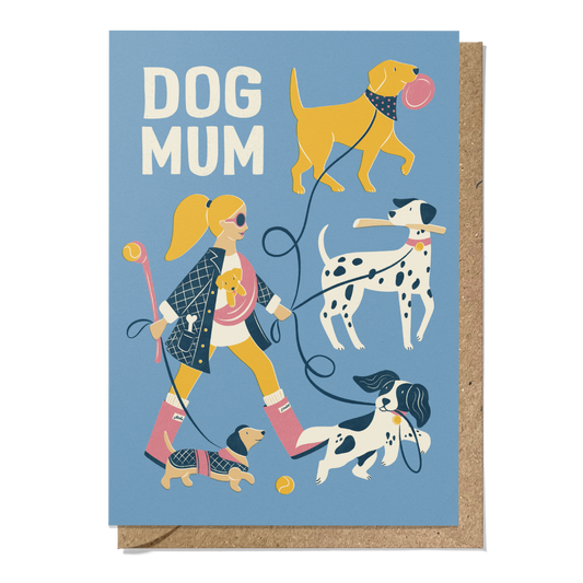 Dog Mum Greeting Card