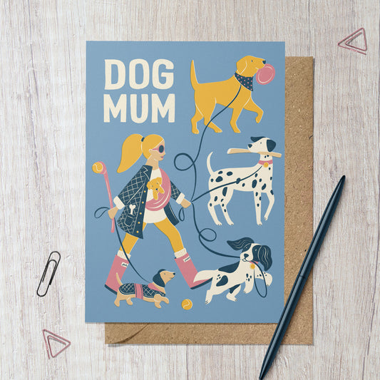 Dog Mum Greeting Card