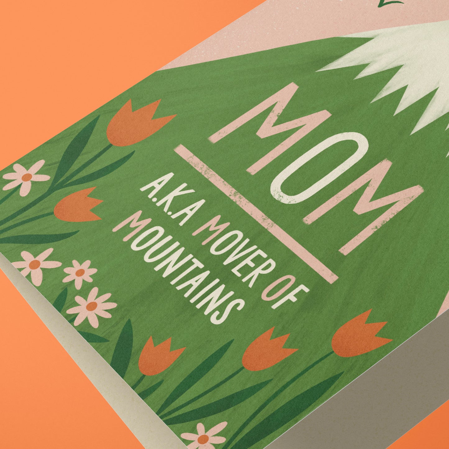 Mover of Mountains Greeting Card