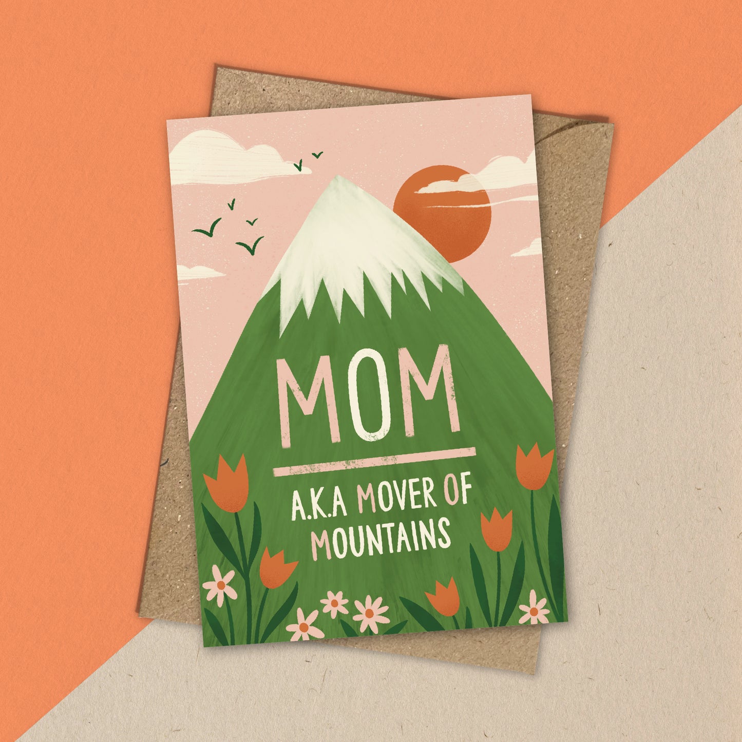 Mover of Mountains Greeting Card
