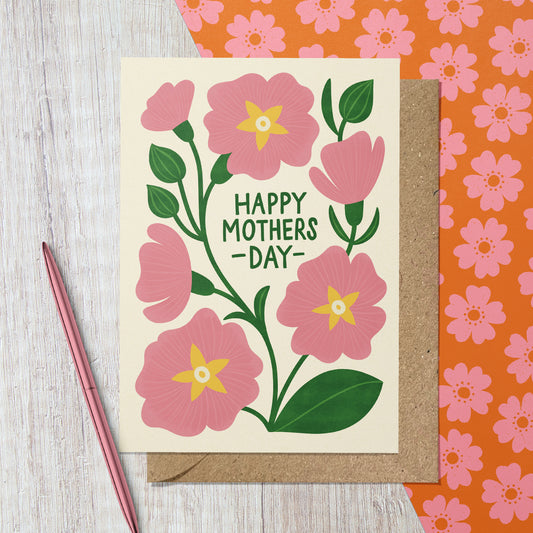 Primrose Greeting Card