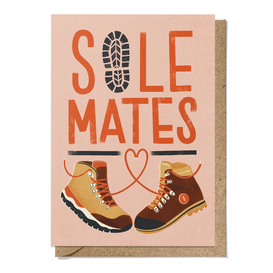 Sole Mates Greeting Card