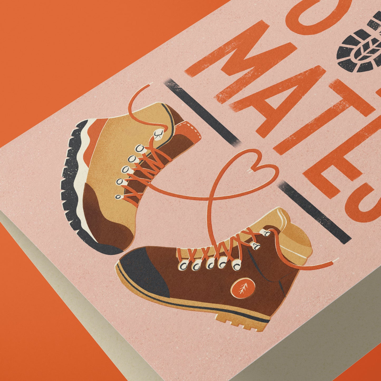 Sole Mates Greeting Card