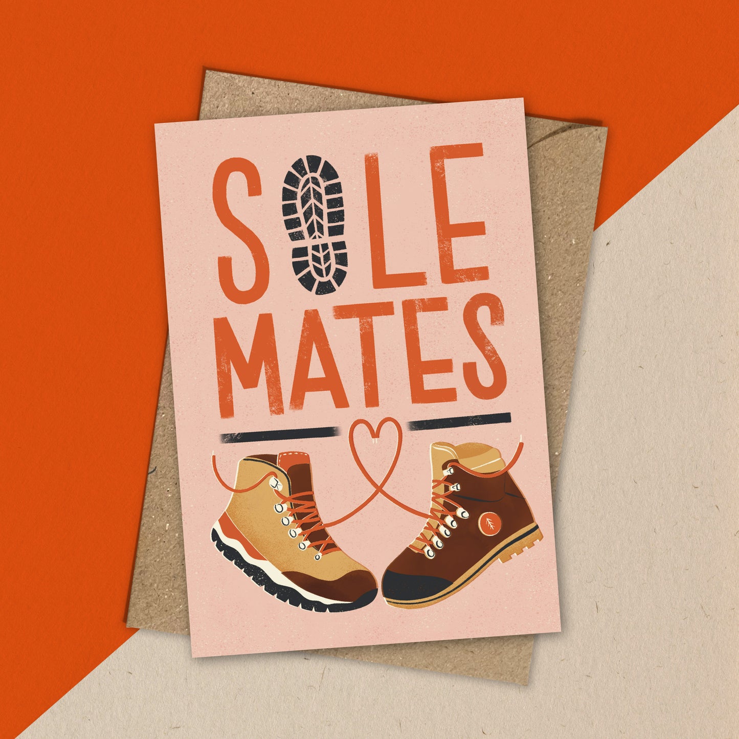 Sole Mates Greeting Card